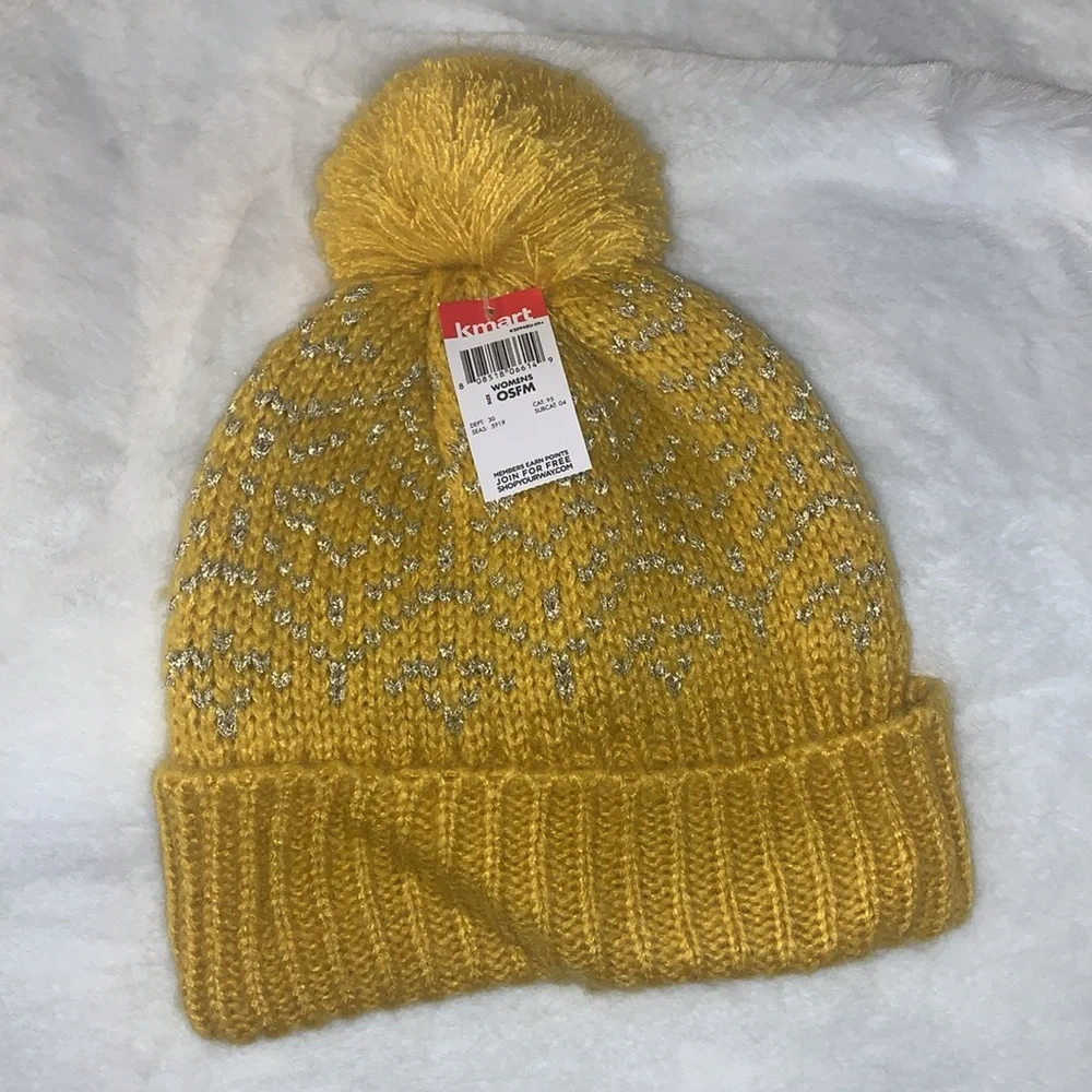 Kmart yellow sparkly